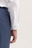  Áo sơ mi Benjamin Barker Belfort Easy Care White Pique 