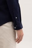  Áo sơ mi Benjamin Barker Saunders Navy Stretch Button Down 
