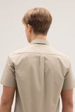  Áo sơ mi Benjamin Barker Lyndhurst Khaki Linen Button Down 
