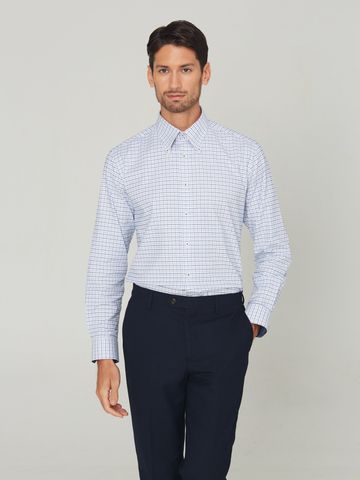 Áo sơ mi Benjamin Barker Lyndhurst Dupplin Check Oxford