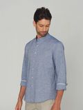  Áo sơ mi Benjamin Barker Pemberton Blue Washed Oxford 