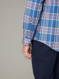  Áo sơ mi Benjamin Barker Belmore Teal Plaid 
