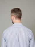  Áo sơ mi Benjamin Barker Wilkinson Indigo Pinstripe 