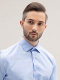  Áo sơ mi Benjamin Barker Dulwich Easy care Skyblue Glen Plaid 