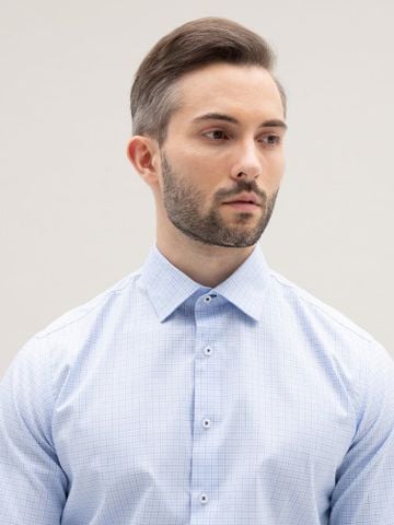 Áo sơ mi Benjamin Barker Gloucester White French Twill