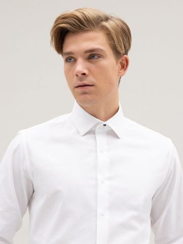 Áo sơ mi Benjamin Barker Fenwick White Oxford