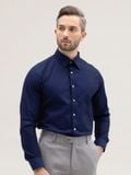  Áo sơ mi Benjamin Barker Hatherley Navy Pique 