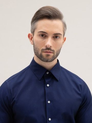 Benjamin Barker Hatherley Navy Pique