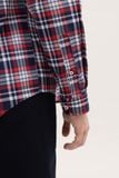  Áo sơ mi Benjamin Barker Brushwood Navy Plaid 