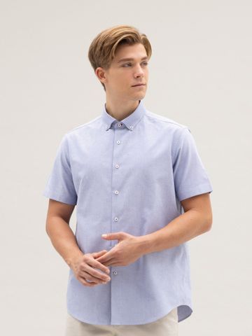 Benjamin Barker Kingsbury Washed Indigo Oxford
