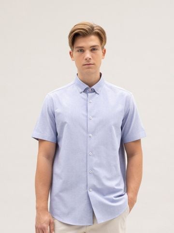Benjamin Barker Kingsbury Washed Indigo Oxford