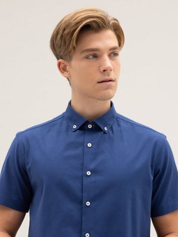 Benjamin Barker Brompton Classic Blue Oxford