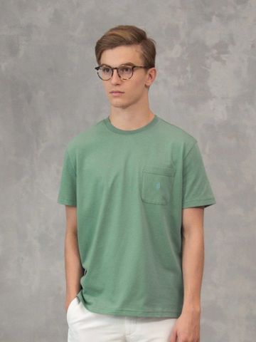 Áo thun Benjamin Barker Sage Crew Pocket Tee