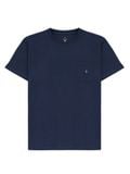  Áo Thun Không Cổ Navy Crew Pocket Tee Benjamin Barker 