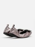  Giày Búp Bê Nữ Pazzion Helene Crystal Buckle Foldable Flats 