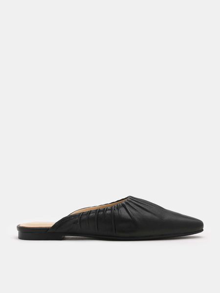  Dép Mules Pazzion Nikki Supple Leather Slides 