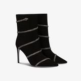  Giày Boots Nữ Rene Caovilla Cleo Crystal Booties 100 mm 
