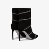  Giày Boots Nữ Rene Caovilla Cleo Crystal Booties 100 mm 