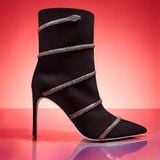  Giày Boots Nữ Rene Caovilla Cleo Crystal Booties 100 mm 