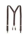  Dây kẹp quần Benjamin Barker BB Suspenders Dark Brown 