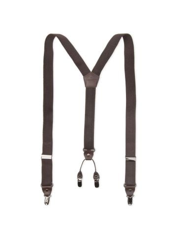 Dây kẹp quần Benjamin Barker BB Suspenders Dark Brown