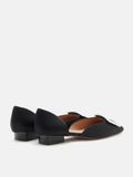  Giày Cao Gót Nữ Pazzion Beatrice Silver Square Buckle Heels 