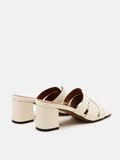  Dép Cao Gót Nữ Pazzion Virginia Cowhide Leather Heels 