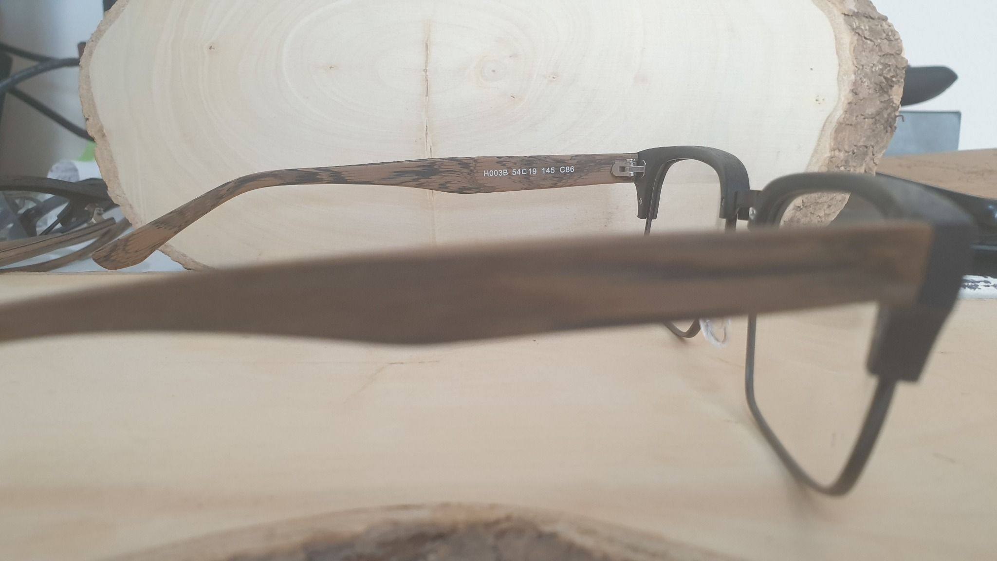  Gọng nhựa vân gỗ 003B 