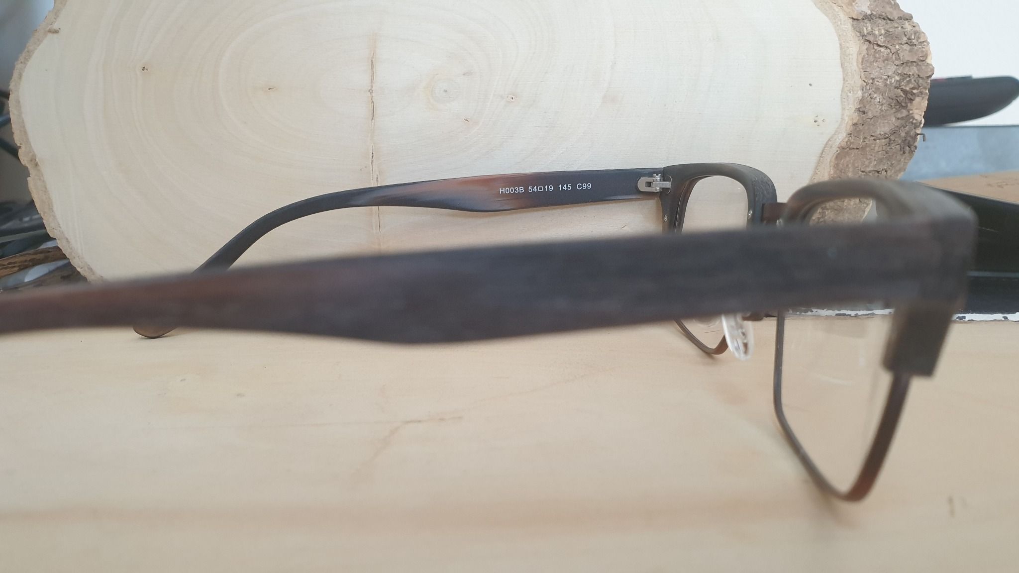 Gọng nhựa vân gỗ 003B 