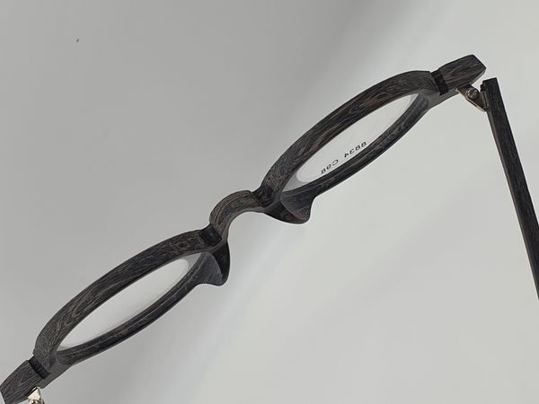  Gọng nhựa vân gỗ tròn Toko 8834 _Round Eye Frames 