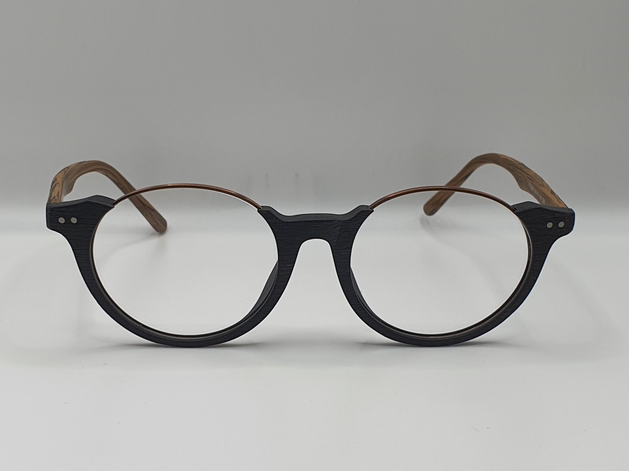  Gọng nhựa giả vân gỗ tròn 5359 # imitate timber eyewear : Acetate 