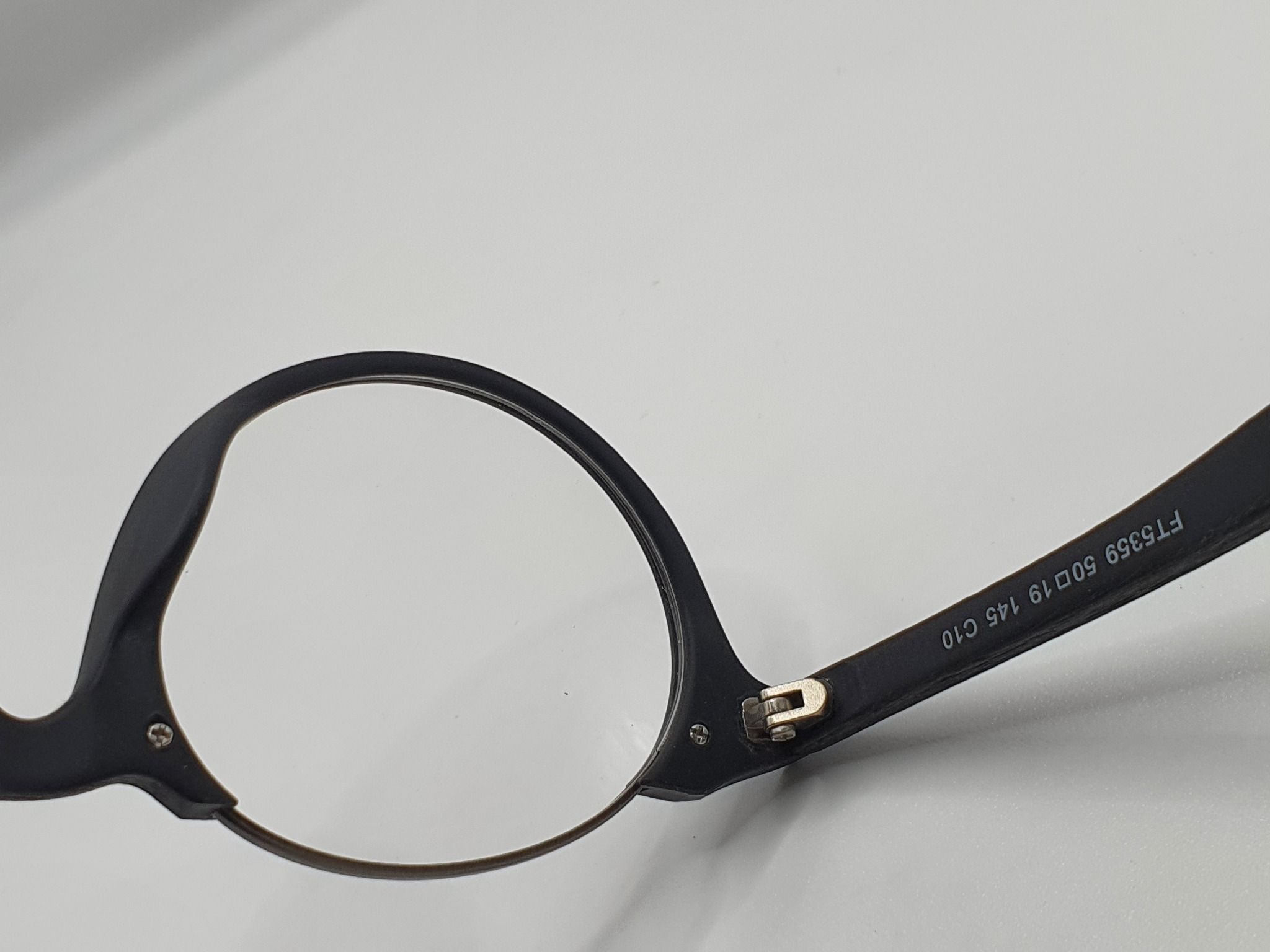  Gọng nhựa giả vân gỗ tròn 5359 # imitate timber eyewear : Acetate 