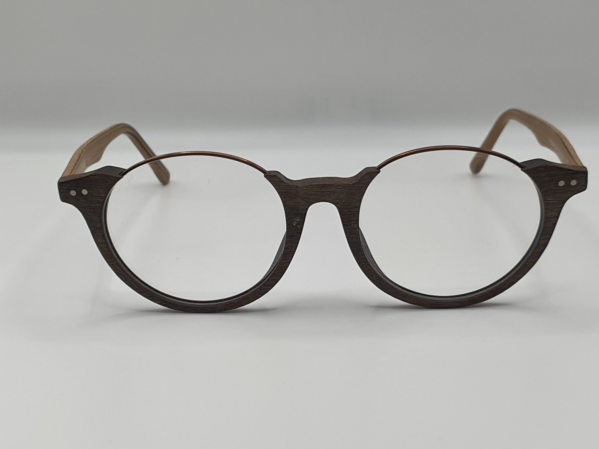  Gọng nhựa giả vân gỗ tròn 5359 # imitate timber eyewear : Acetate 