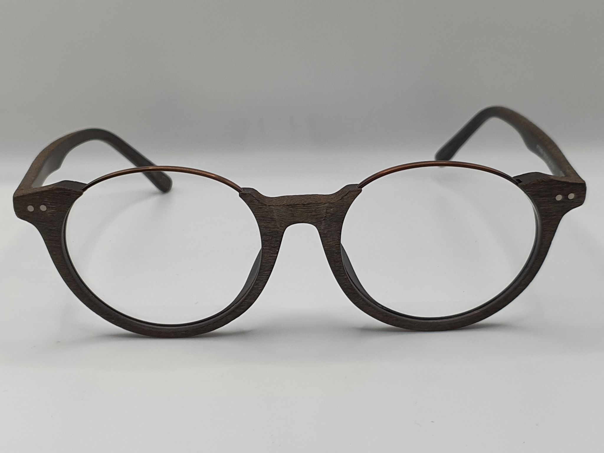  Gọng nhựa giả vân gỗ tròn 5359 # imitate timber eyewear : Acetate 