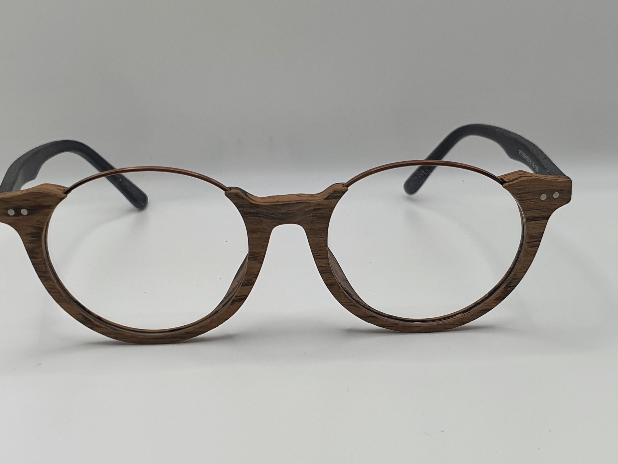  Gọng nhựa giả vân gỗ tròn 5359 # imitate timber eyewear : Acetate 