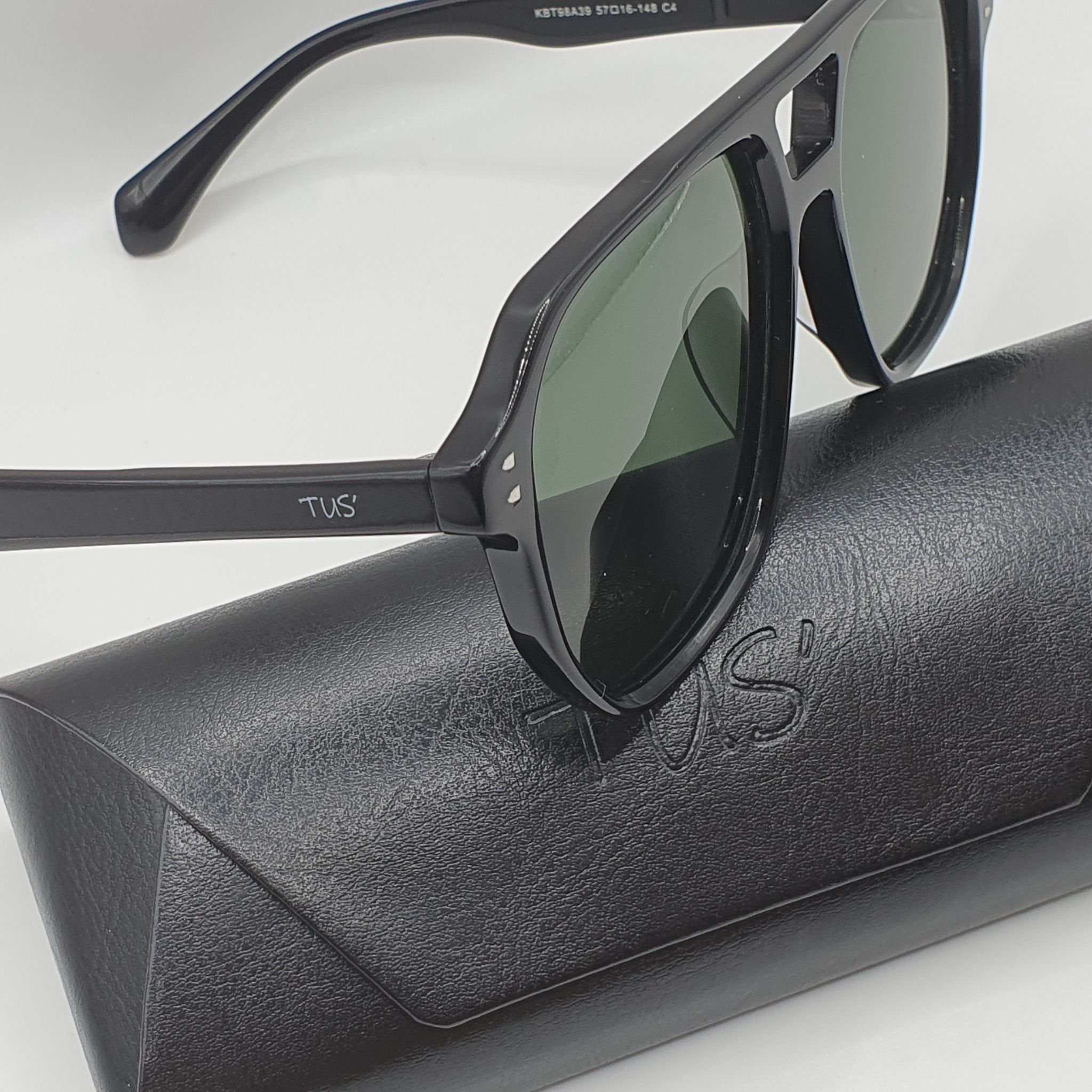  KBT 98A39 #Kính Mát Phân Cực Nam Vuông 2 Cầu _Male Polarized Sunglasses 