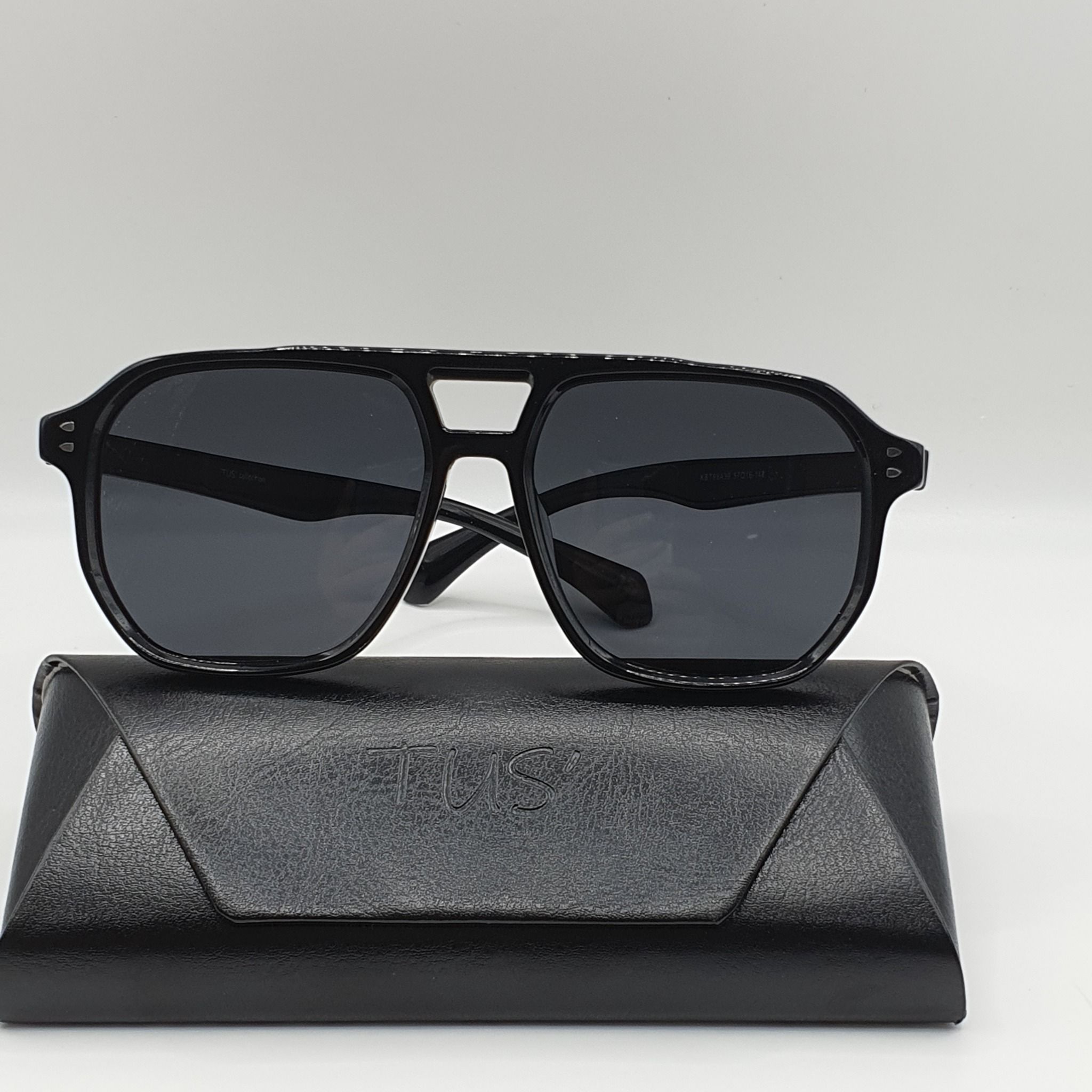  KBT 98A39 #Kính Mát Phân Cực Nam Vuông 2 Cầu _Male Polarized Sunglasses 