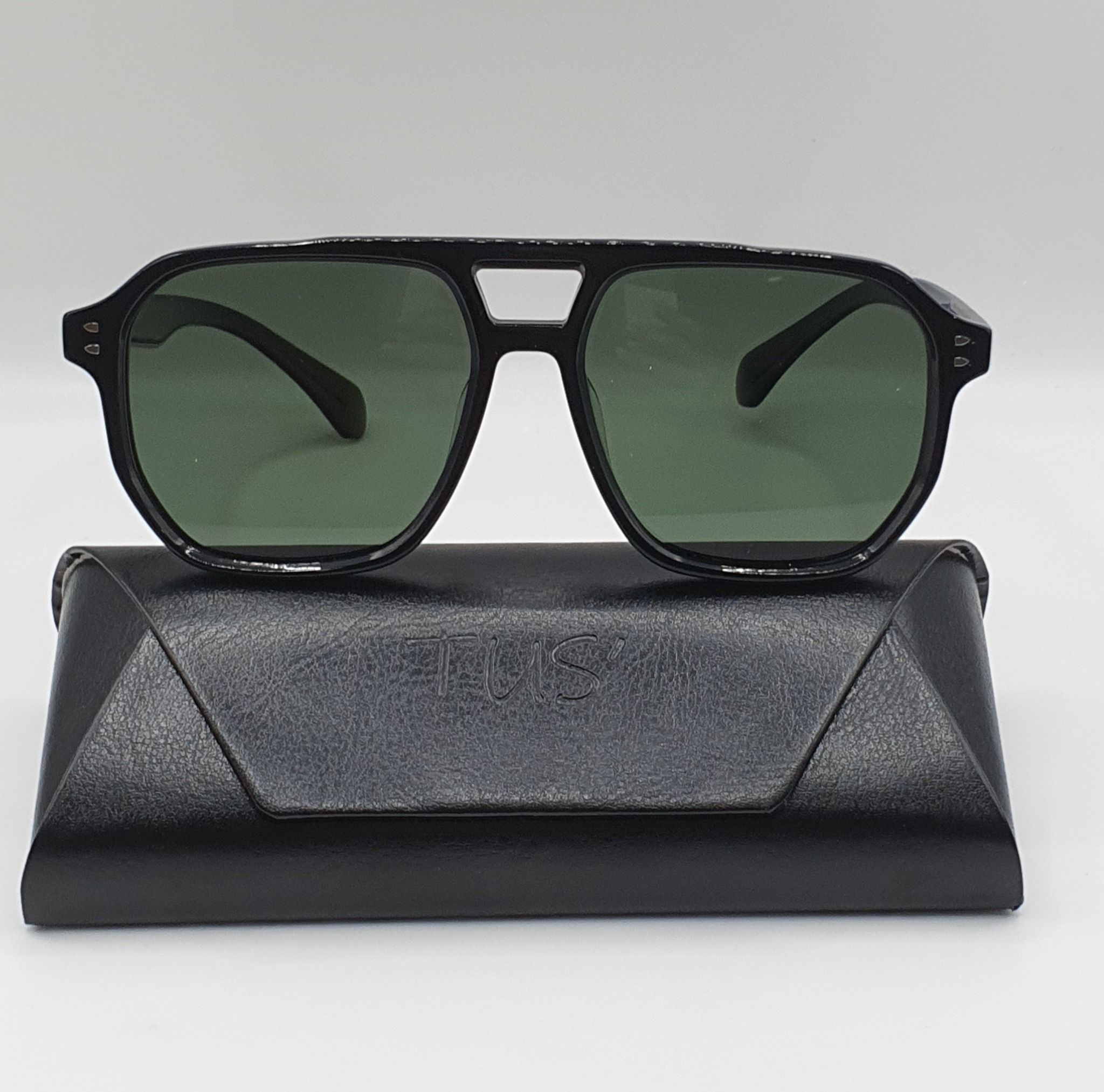  KBT 98A39 #Kính Mát Phân Cực Nam Vuông 2 Cầu _Male Polarized Sunglasses 