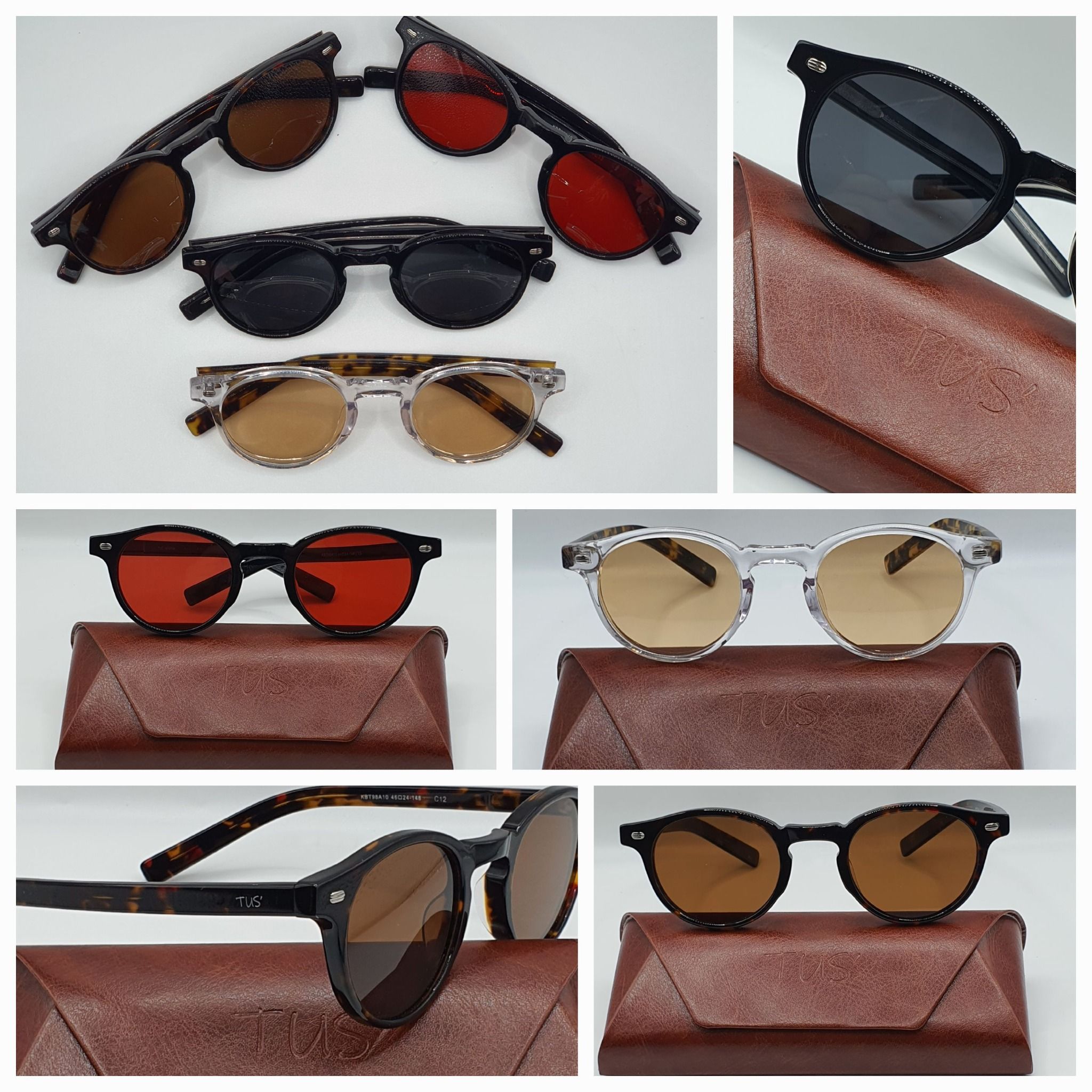  KBT 98A10 #Kính mát acetate phân cực- Acetate Polarized Sunglasses 