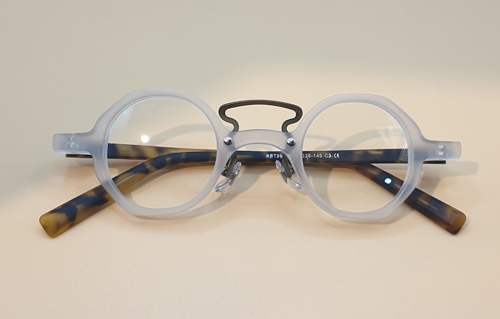  KBT 98035 #Gọng acetate mini  tròn ( round) eyeglasses 