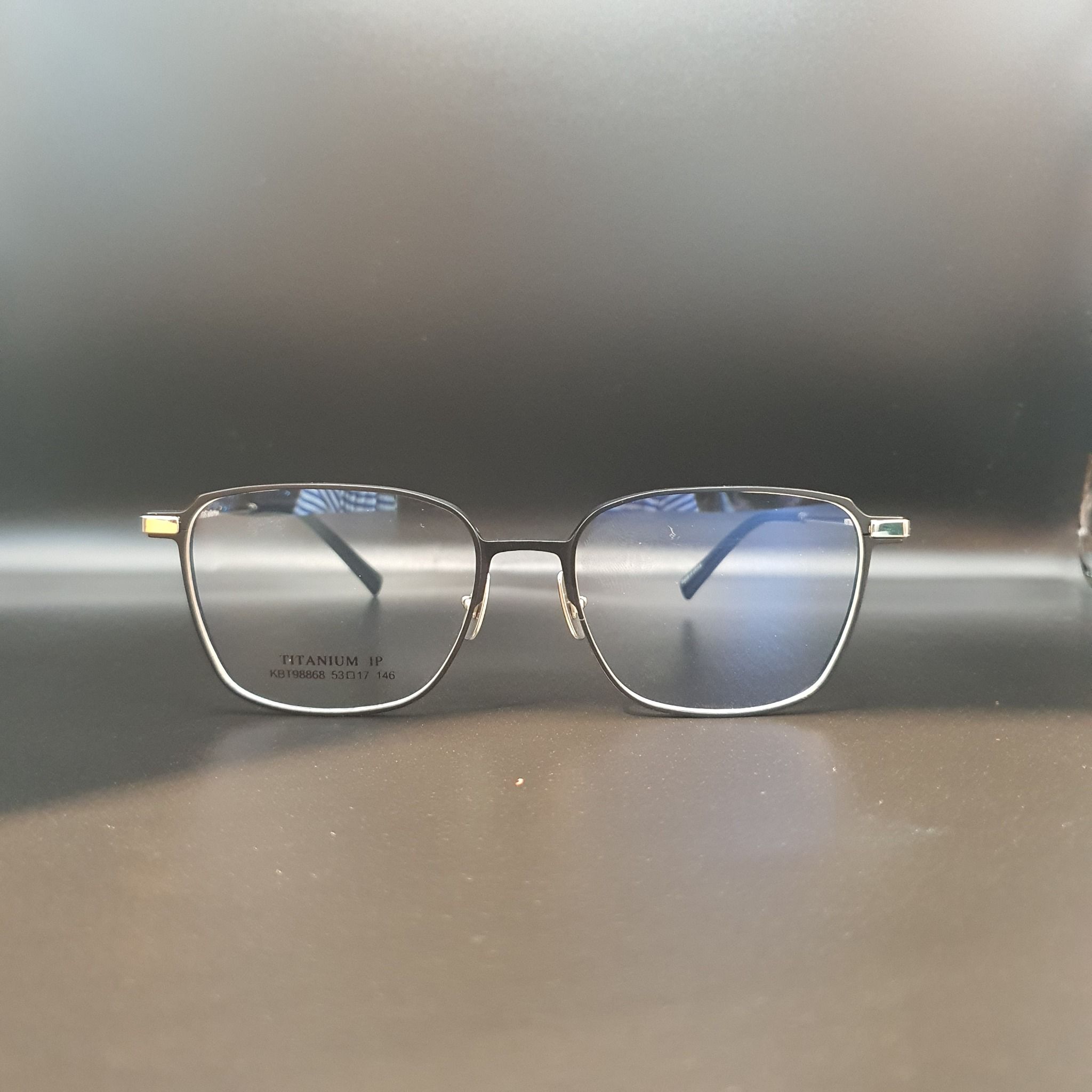  KBT 98868 #Gọng Nhôm Titanium Aluminum Eyeglasses 