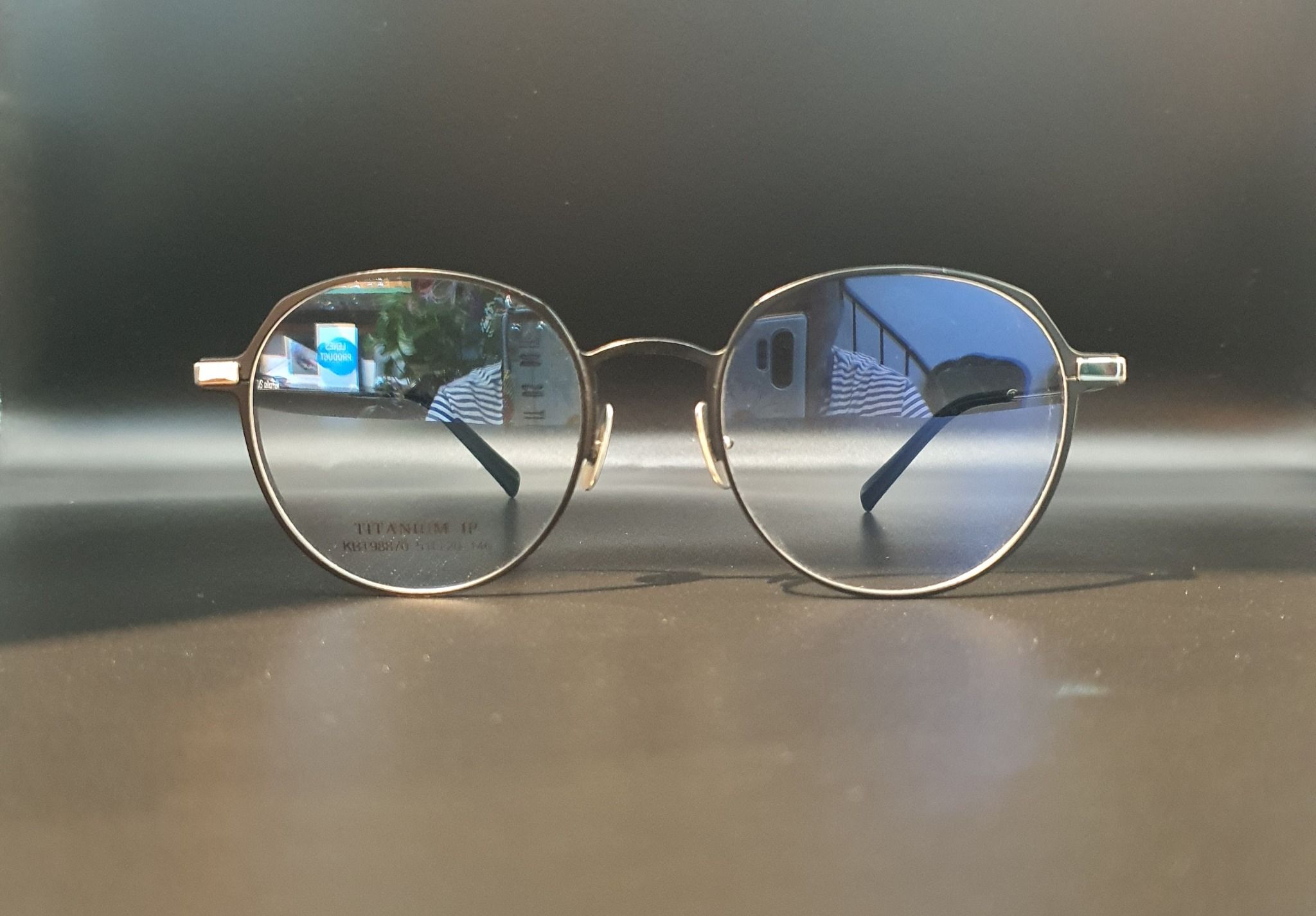  KBT 98870 #Gọng Nhôm Titanium Aluminum Eyeglasses 