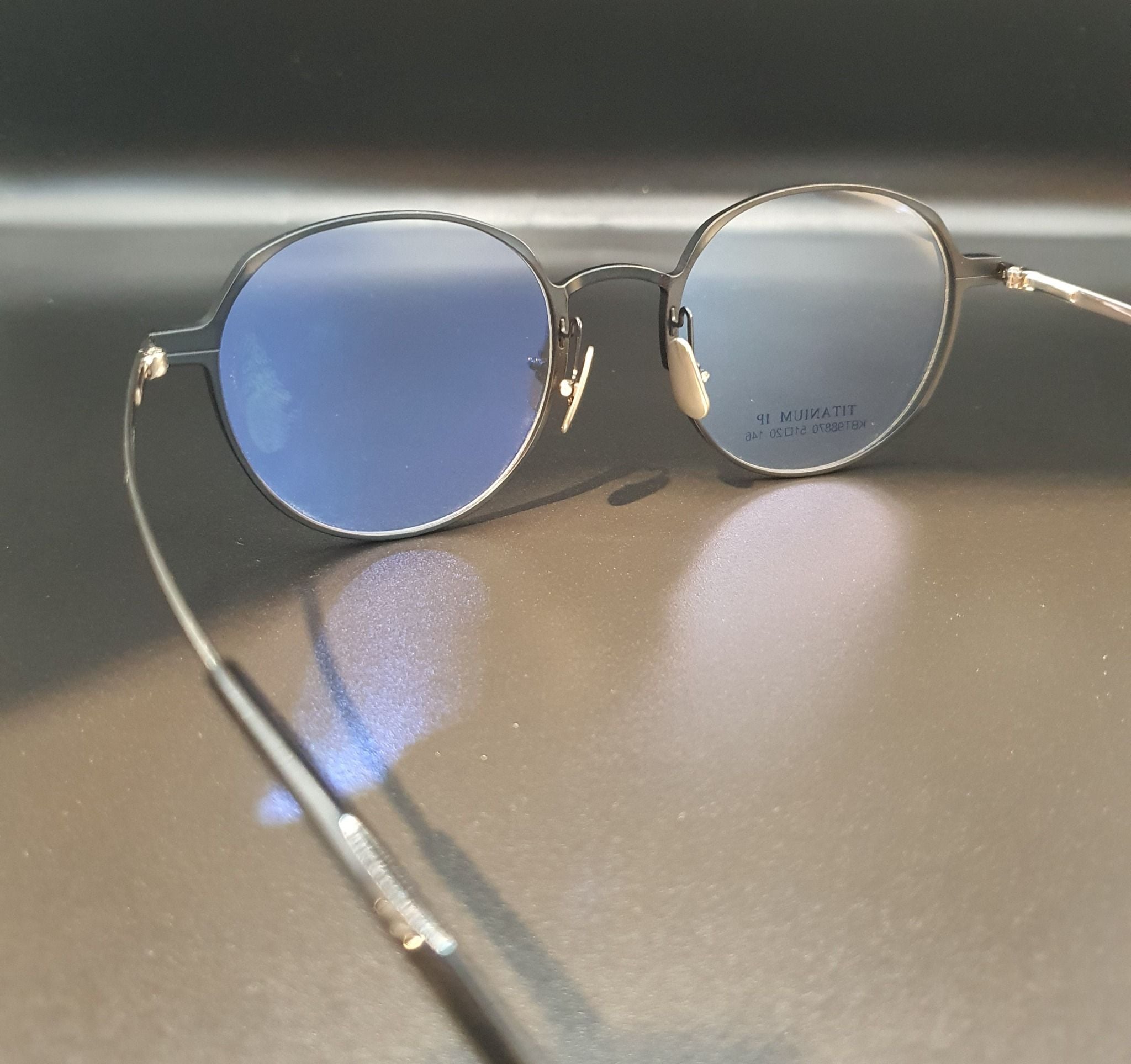  KBT 98870 #Gọng Nhôm Titanium Aluminum Eyeglasses 
