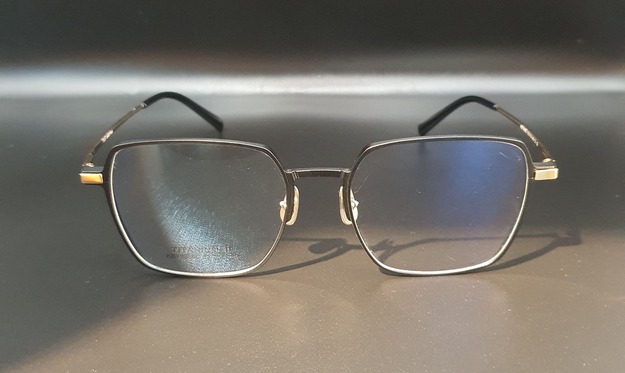  KBT 98860 #Gọng Nhôm Titanium Aluminum Eyeglasses 