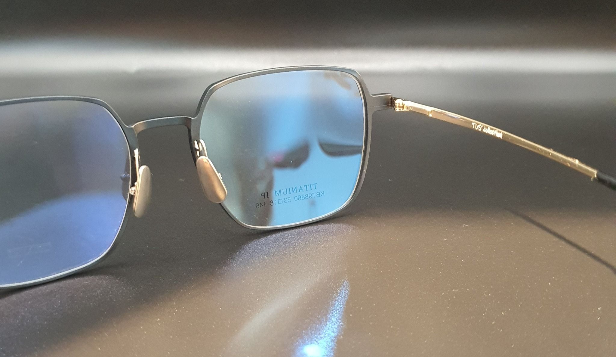  KBT 98860 #Gọng Nhôm Titanium Aluminum Eyeglasses 