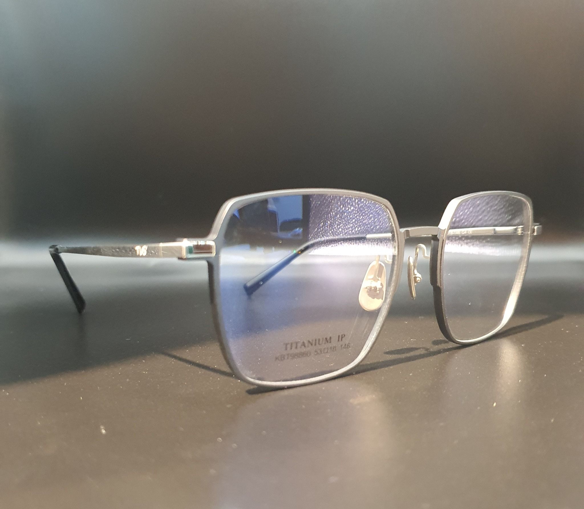  KBT 98860 #Gọng Nhôm Titanium Aluminum Eyeglasses 