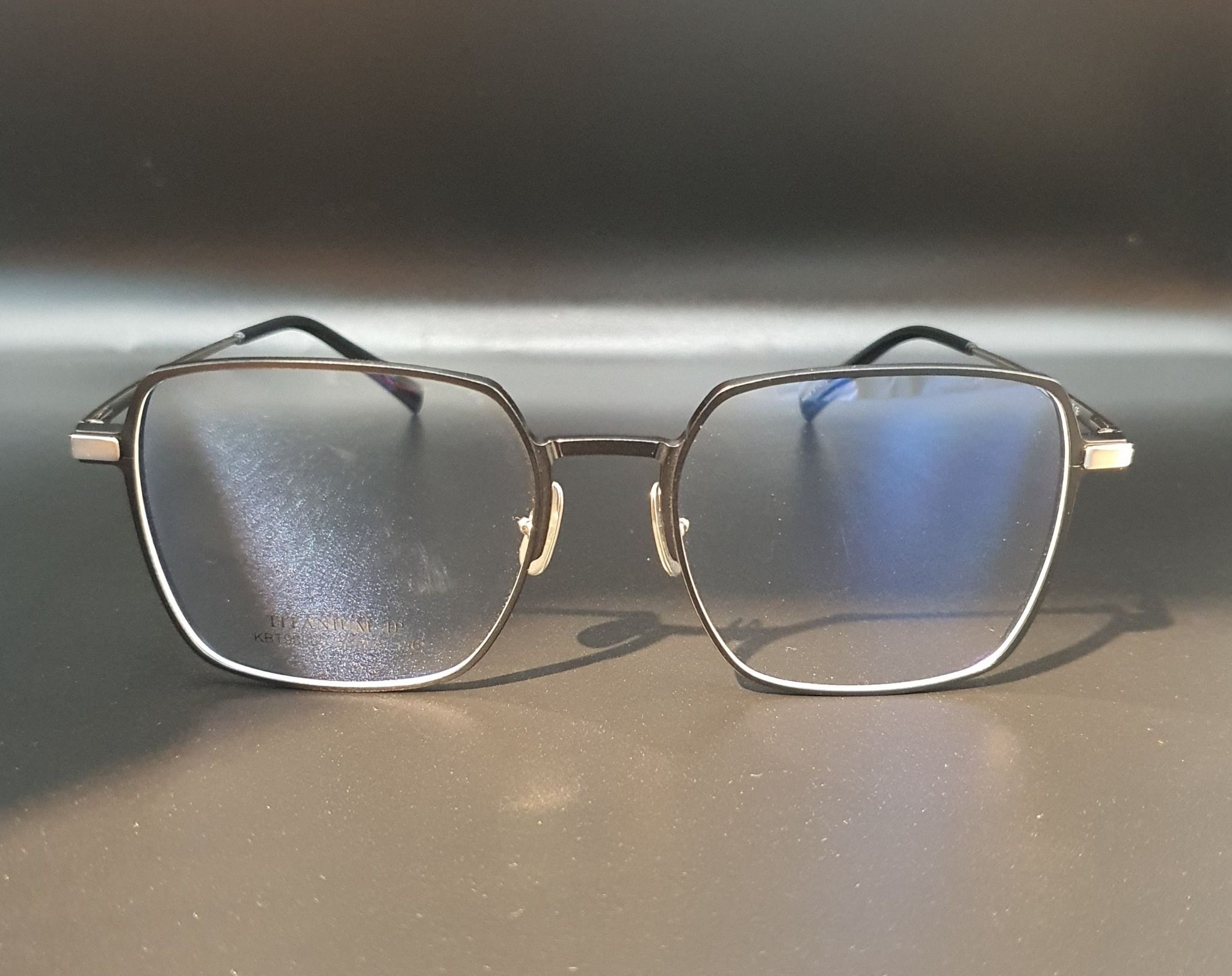  KBT 98860 #Gọng Nhôm Titanium Aluminum Eyeglasses 