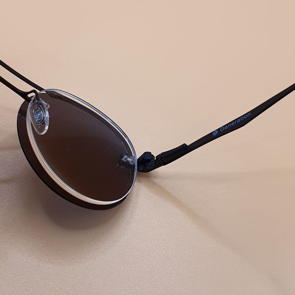  Gọng Khoan Ốc tròn round rimless clipons Tus DC3074 