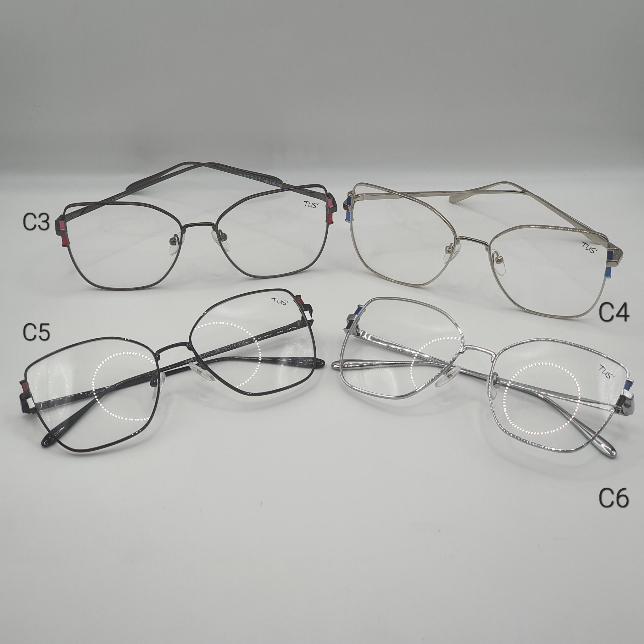  Gọng Xi Dáng Hồ Điệp162_Butterfly Metal Frame 