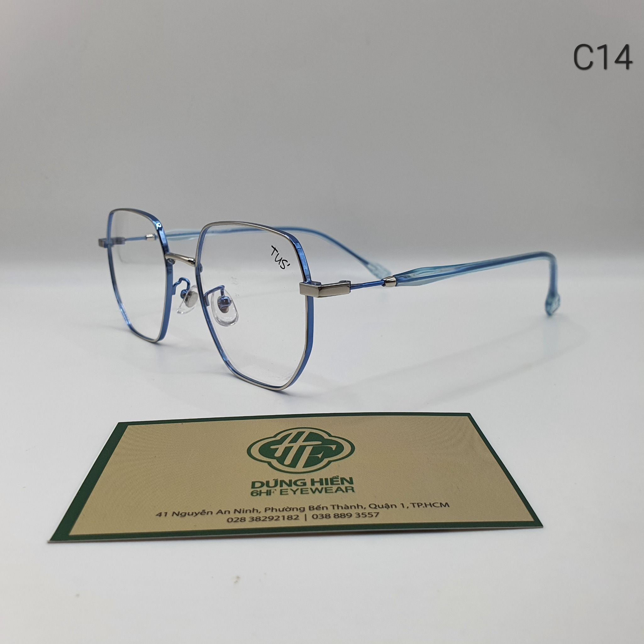  Gọng hợp kim càng Nhựa Tus F99030 # Alloy Eyeglasses 